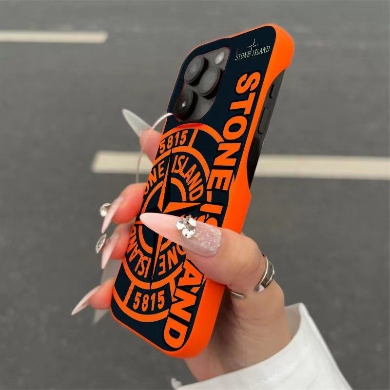 popular The tide brand Stone Island soft mobile phone case for iphone 11 12 13 14 15Promax xr phone accessories