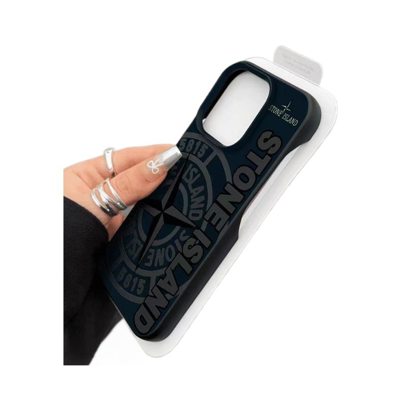 popular The tide brand Stone Island soft mobile phone case for iphone 11 12 13 14 15Promax xr phone accessories