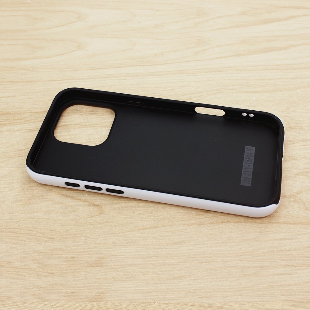 Tough Phone Case for Iphone 16/16 pro/16 pro max/16 plus DIY Custom Anti-fall 3D 2in1 TPU+PC Film Blank Sublimation Phone Cover