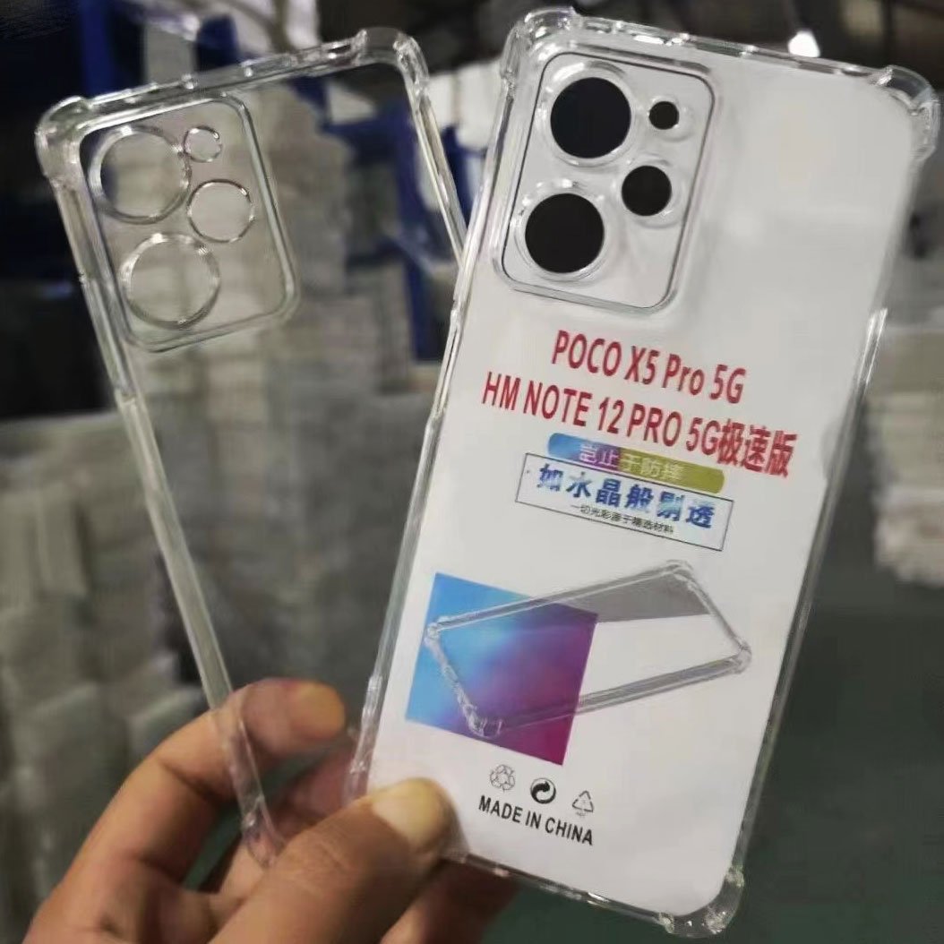 Anti-Yellow Clear Mobile Phone Cases For Xiaomi Poco X6 X5 Pro 5G X4 X3 X2 F6 F5 F4 F3 Shockproof Soft TPU Smart Phone Cover
