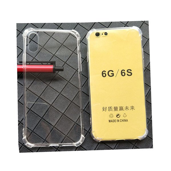 Anti-knock Soft TPU Transparent Clear Mobile Phone Cover Shockproof Soft Cell Phone Case For Iphone 11 Pro Max