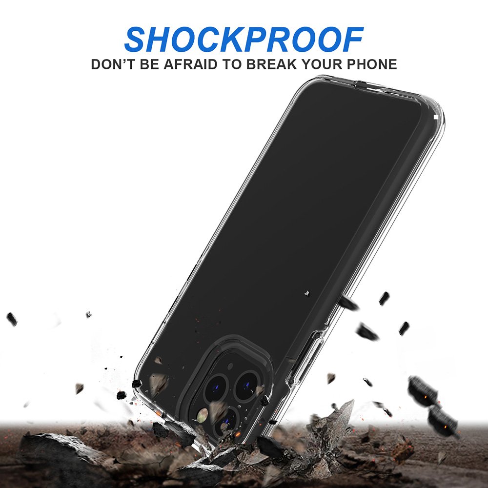 Transparent Tpu Pc High Clear Mobile Cell Phone Covers Cases For Iphone 14 13 Pro Max 6 7 8 11 12 Mini Pro Max 5.4 6.1 6.7
