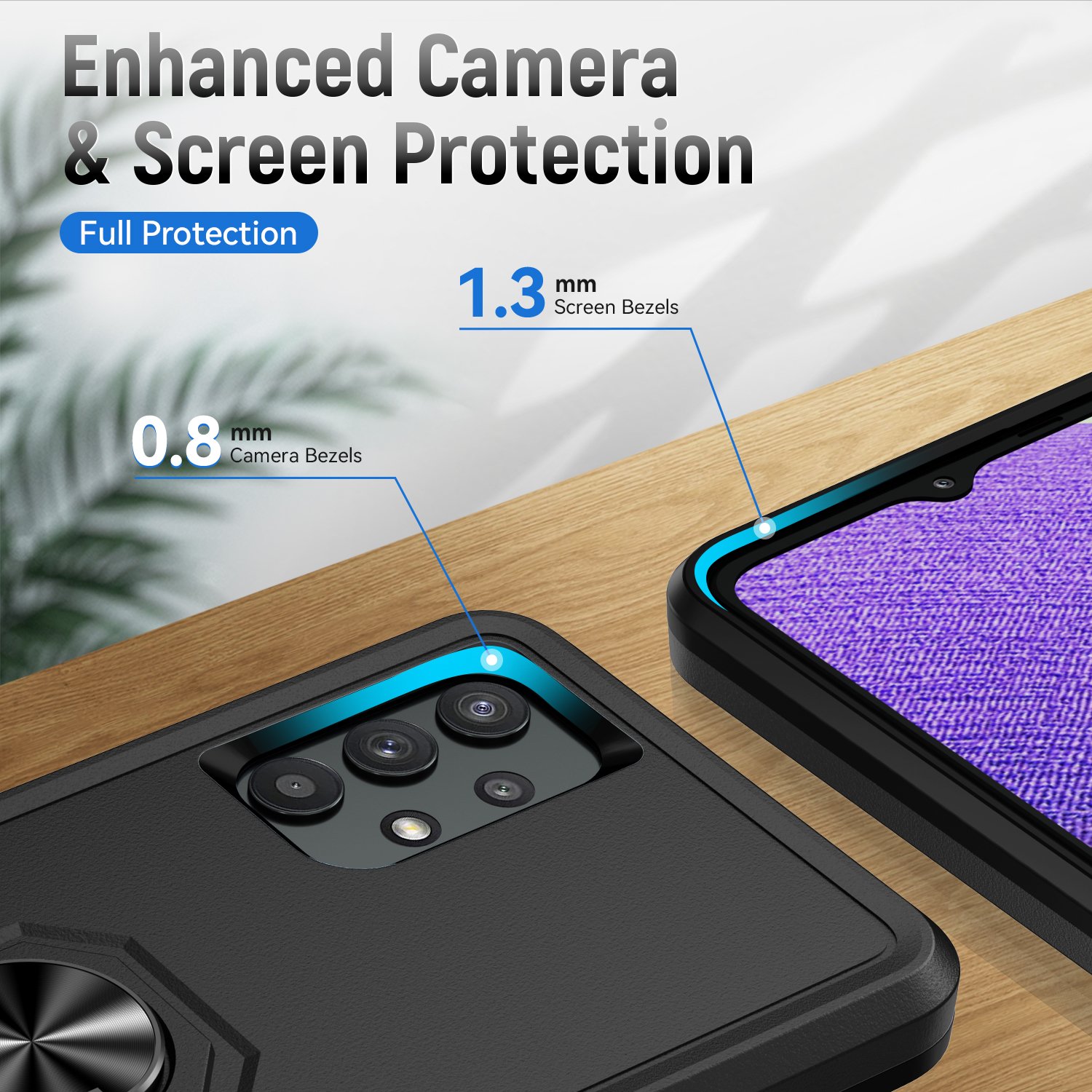 Drop Protection Heavy Duty Protector Cover Shockproof Mobile Phone Case for Samsung Galaxy A32 5G Hard Cover
