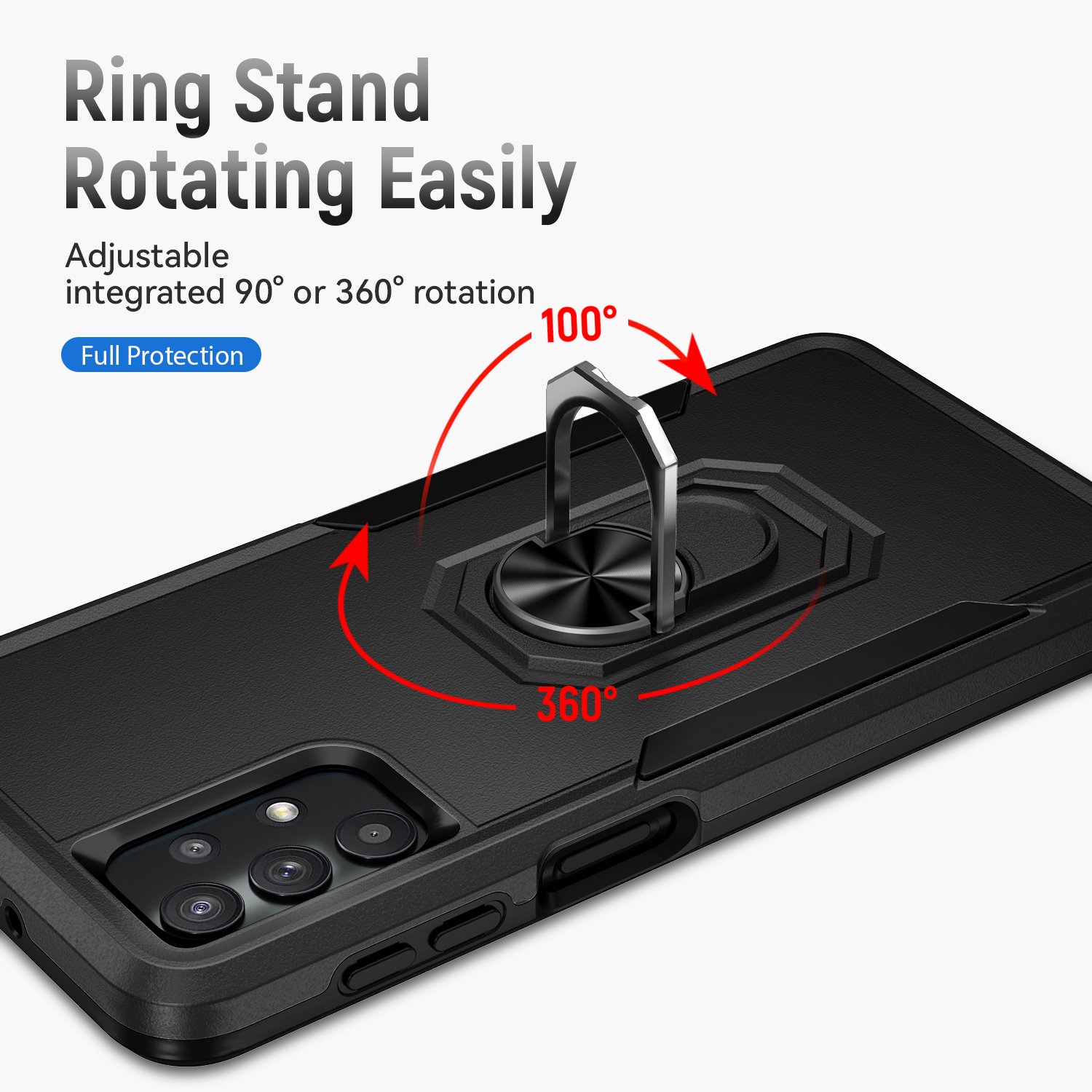 Drop Protection Heavy Duty Protector Cover Shockproof Mobile Phone Case for Samsung Galaxy A32 5G Hard Cover