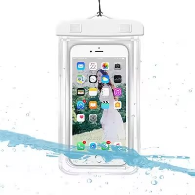 Custom Waterproof Mobile Phone Bag With Logo Universal PVC Waterproof Pouch Dry Bag Mobile Phone Bags Cases