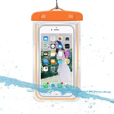Custom Waterproof Mobile Phone Bag With Logo Universal PVC Waterproof Pouch Dry Bag Mobile Phone Bags Cases