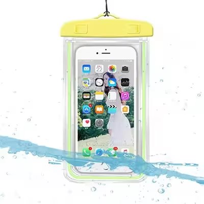 Custom Waterproof Mobile Phone Bag With Logo Universal PVC Waterproof Pouch Dry Bag Mobile Phone Bags Cases