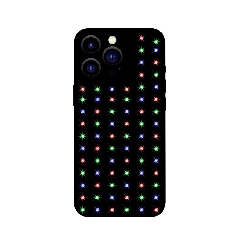 Cool Led Glowing Custom Led Light Up Case Light Flash Glass Mobile Phone Cases for iPhone 12 13 14 Pro Max
