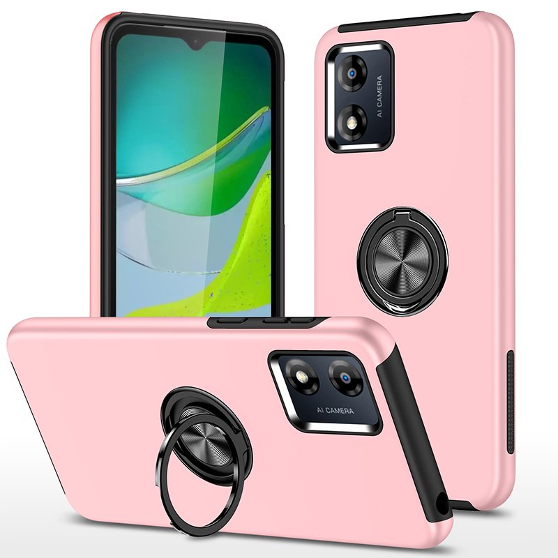 Durable Phone Case for MOTO E13 with 2-in-1 Design Lens Protection Stylish Anti-Drop Mobile Cover