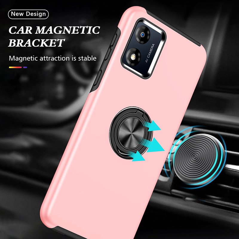 Durable Phone Case for MOTO E13 with 2-in-1 Design Lens Protection Stylish Anti-Drop Mobile Cover