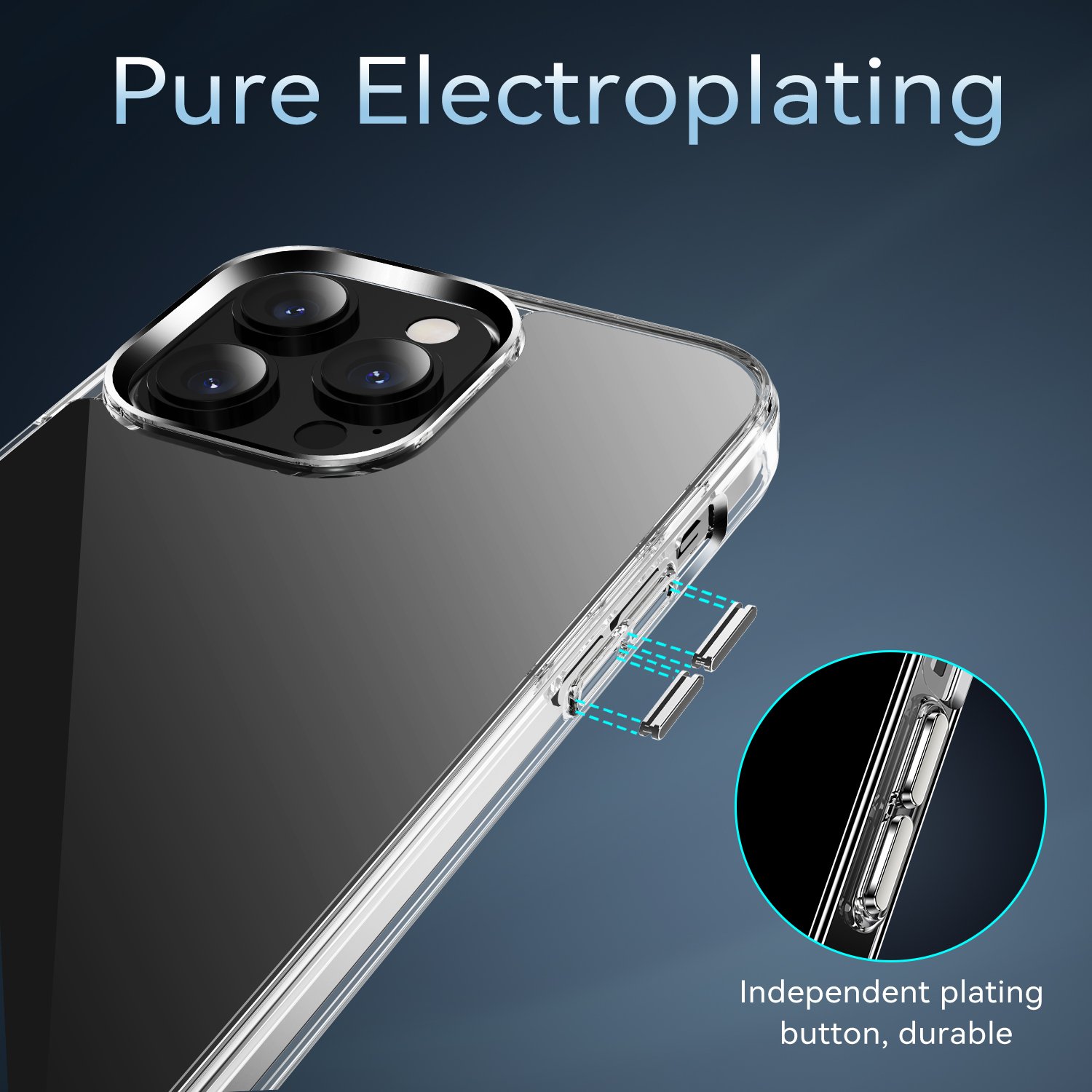 For iPhone 14 High Clear Back Phone Case, Soft TPU Back Cover Mobile Phone Case Shell For iPhone 14 Pro max