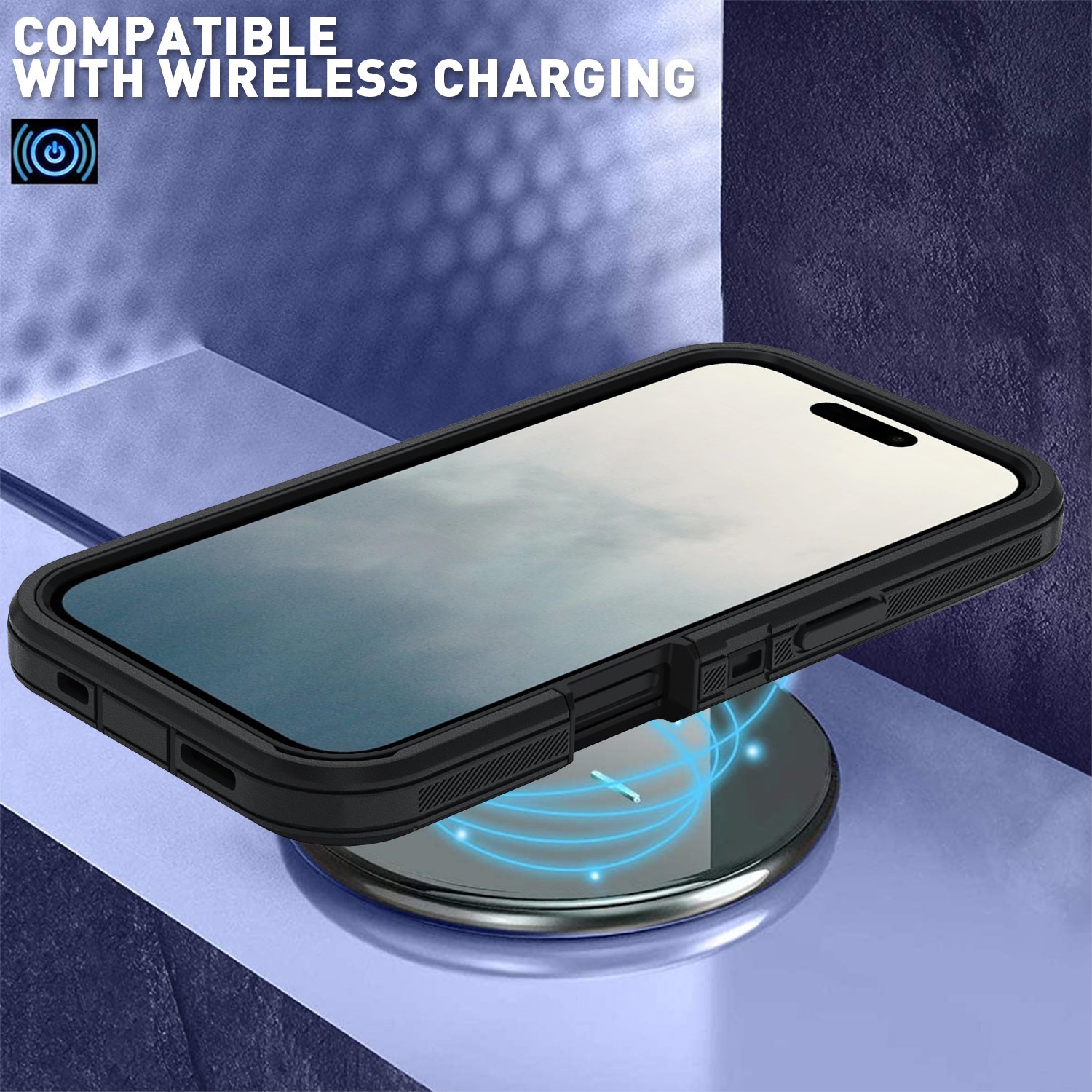 Simple all-inclusive moisture-proof and break-proof mobile phone case for iPhone 16