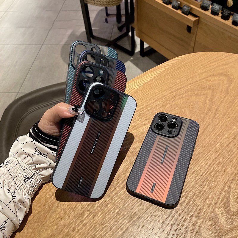 Luxury Lens Protection Phone Case For iPhone 12 13 14 Pro Max Silicone Laser Mobile Phone Case For iPhone 14 Pro Max Funda Shell 16