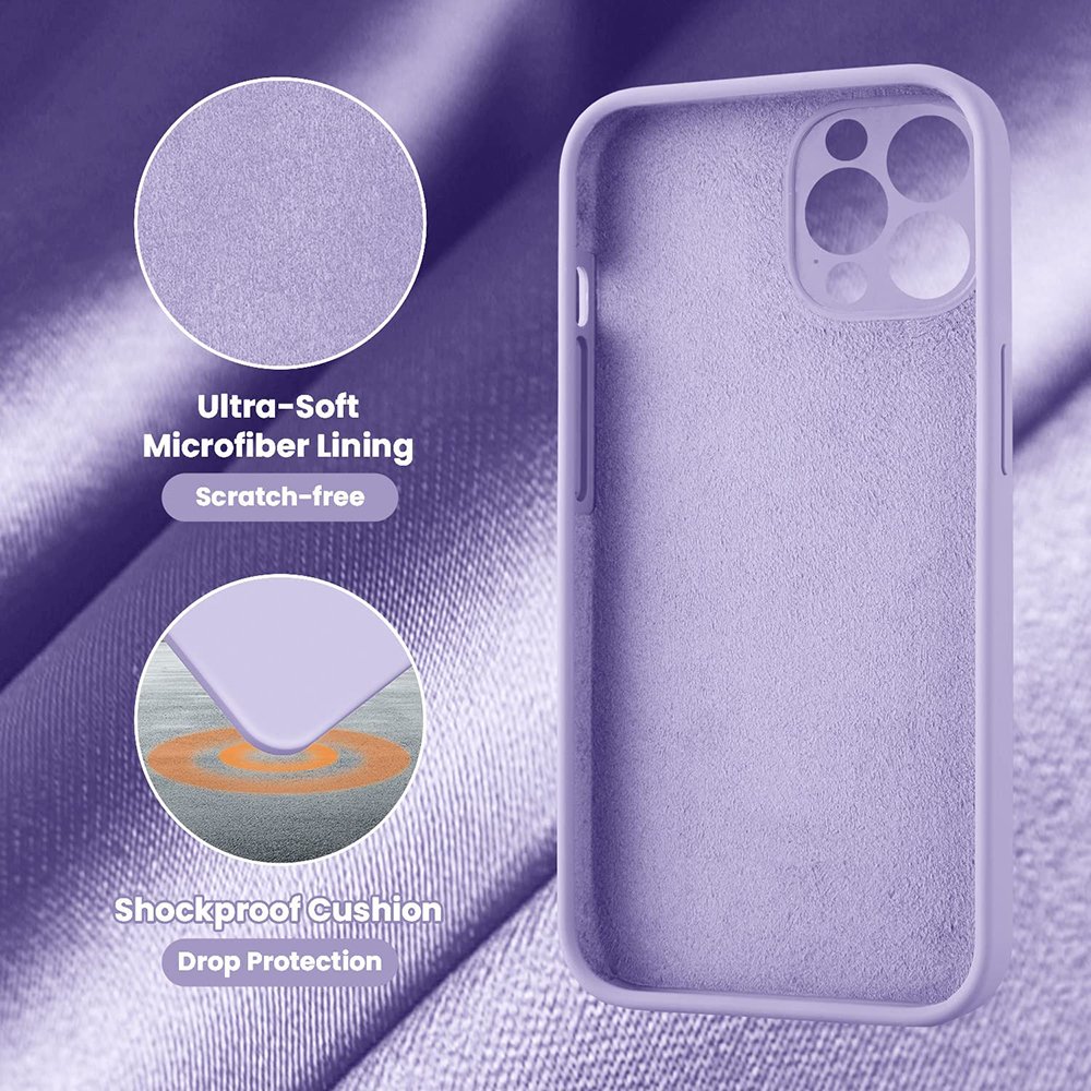 TENCHEN wholesale custom silicone cell mobile phone case with microfiber for iphone 11 12 13 14 15 pro max silicone cover case