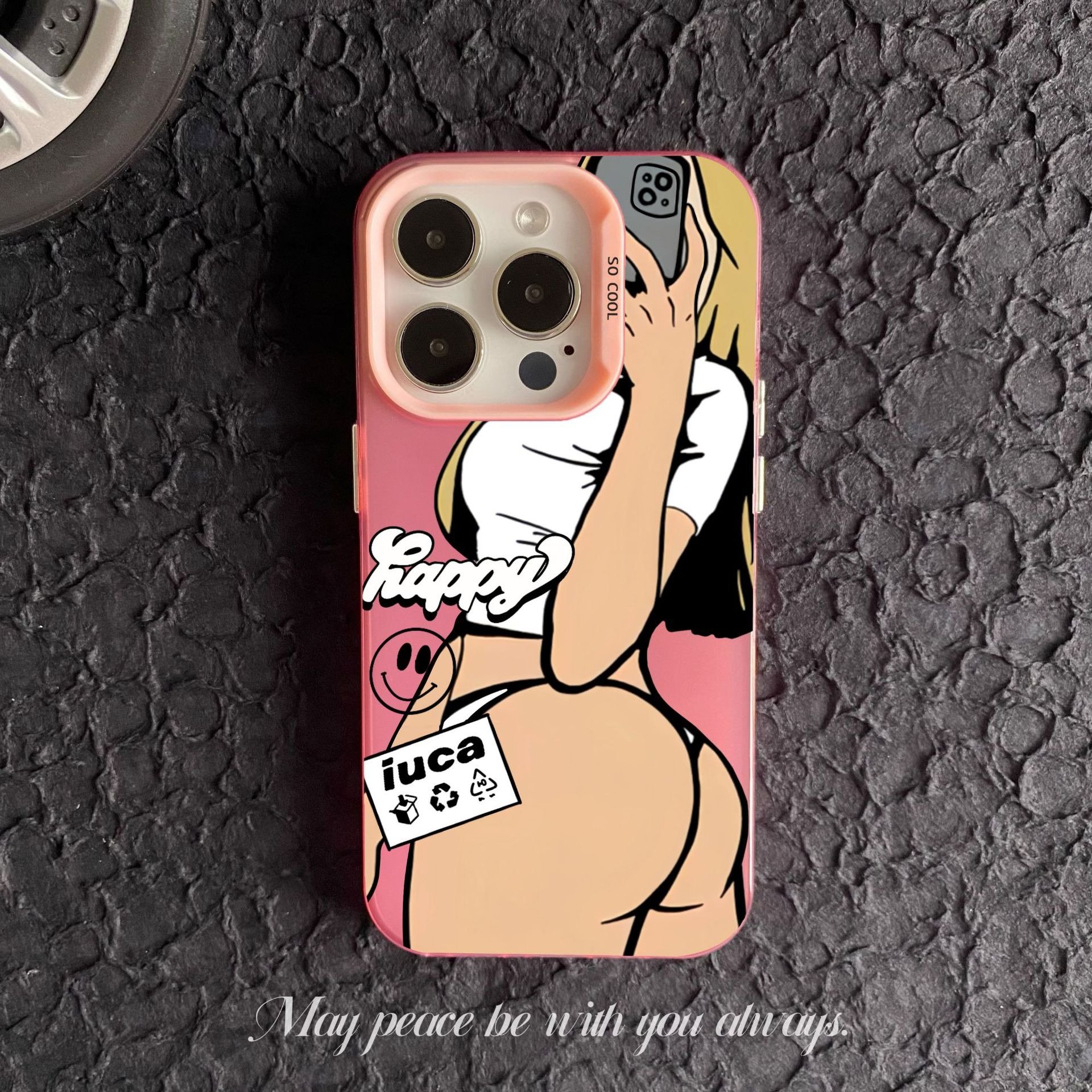 Fashion Street Culture Mobile Cover for iPhone 11 12 13 15 16 Pro Max Sexy Lady Phone Case