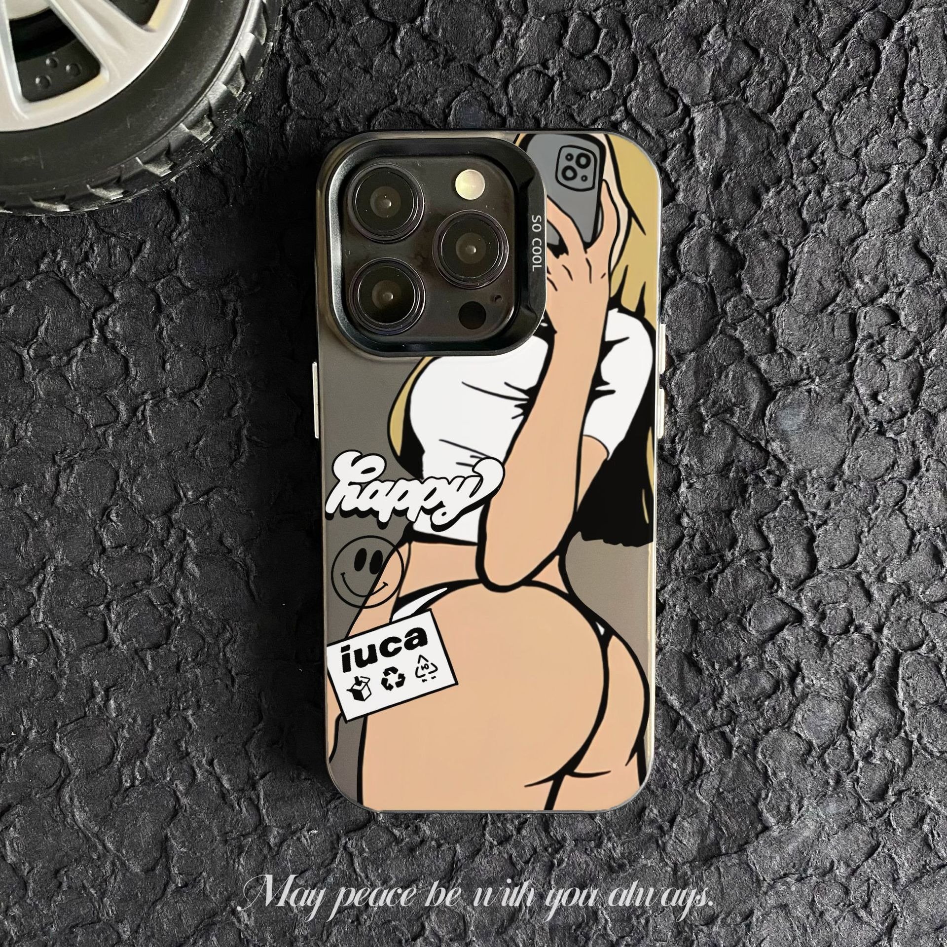 Fashion Street Culture Mobile Cover for iPhone 11 12 13 15 16 Pro Max Sexy Lady Phone Case