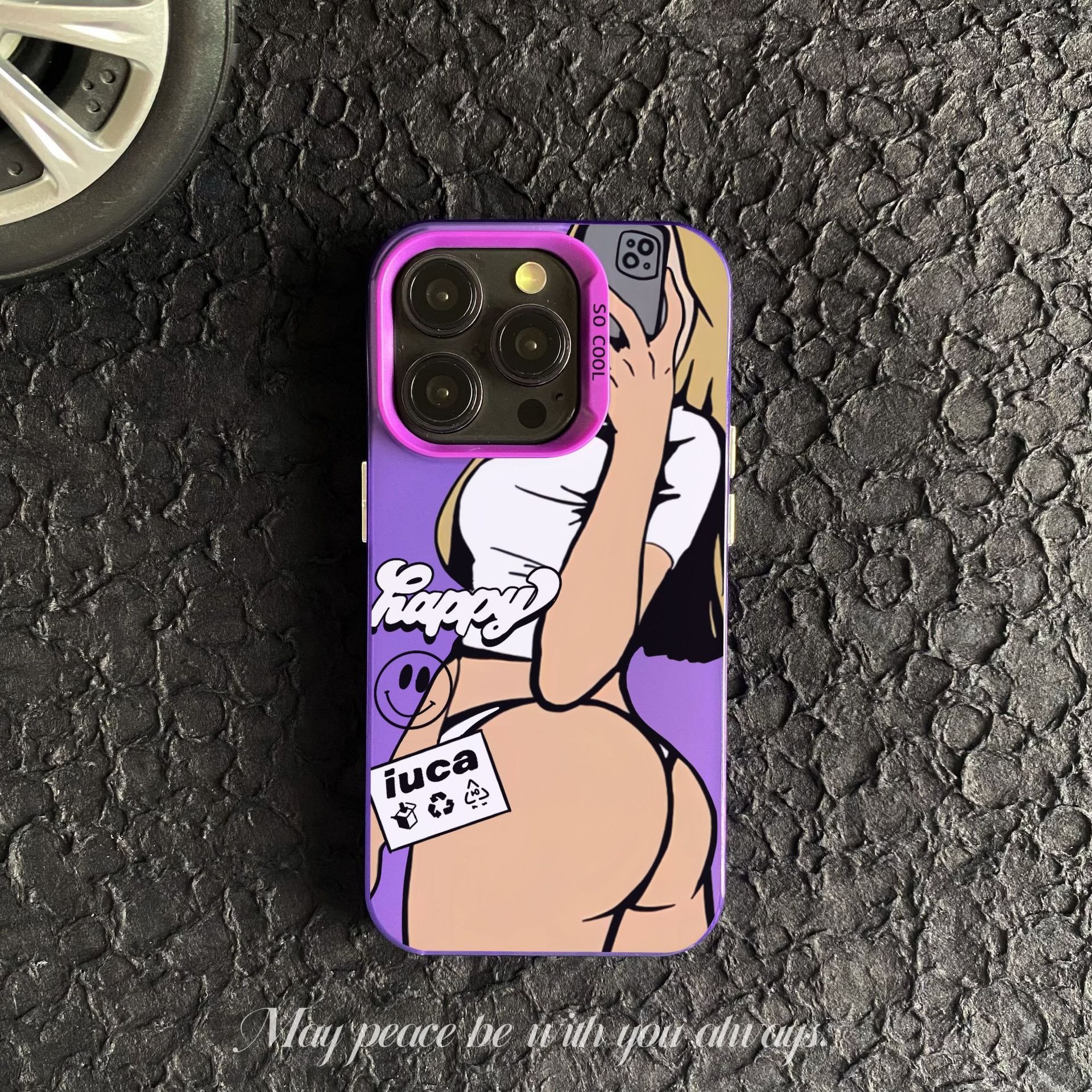 Fashion Street Culture Mobile Cover for iPhone 11 12 13 15 16 Pro Max Sexy Lady Phone Case