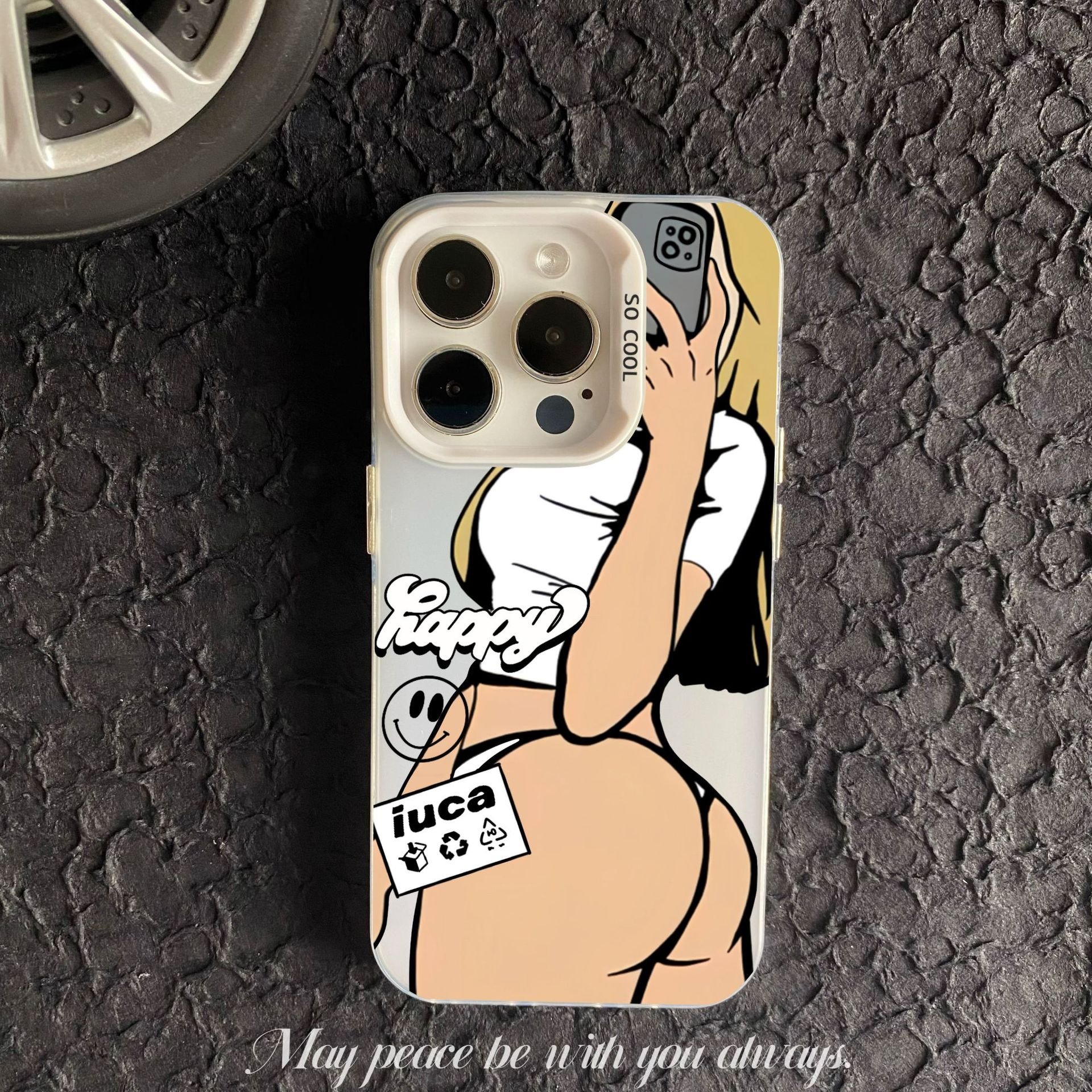 Fashion Street Culture Mobile Cover for iPhone 11 12 13 15 16 Pro Max Sexy Lady Phone Case