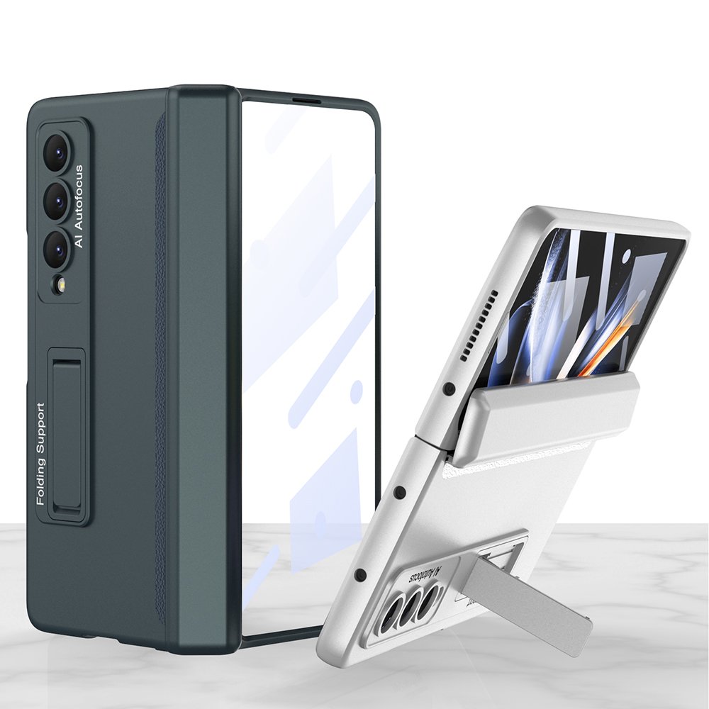 GKK Magnetic Hinge Case Mobile Phone Case For Samsung Galaxy Z Fold 4 5 Matte PC case for Z Fold 6 fold 5 cover