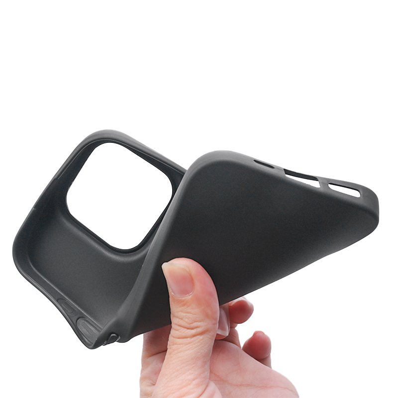 Silicone Phone Case for iPhone 16 Pro Max Soft TPU Protection Back Cover Shockproof Cases