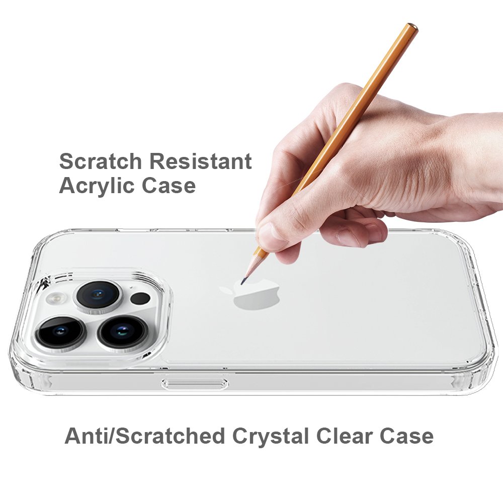2023 Hot Selling Protective Crystal Mobile Phone Cases For Apple Iphone 15 Pro Clear Sublimation Case