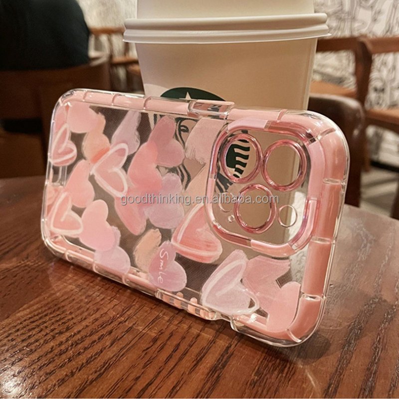silicon soft smart phone protection case Factory wholesale OEM ODM Transparent cute mobile phone cases & covers
