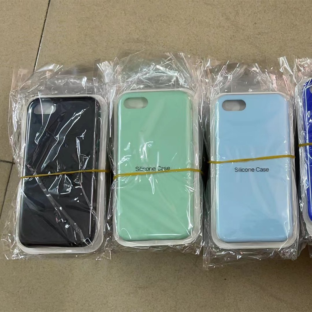Custom With without logo Tpu Cell Original Silicone Phone Case For Apple iPhone samsung