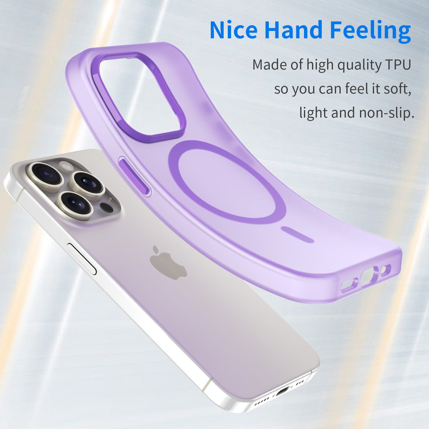 2024 clear Frosted tpu soft magnet mobile phone case for iphone 16 series 16Pro Max cover cases