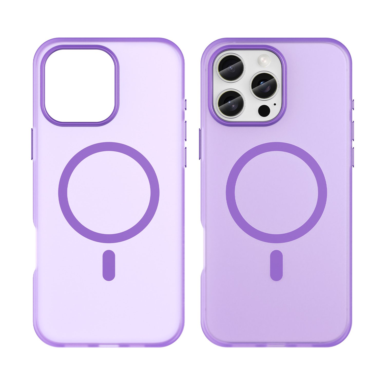 2024 clear Frosted tpu soft magnet mobile phone case for iphone 16 series 16Pro Max cover cases