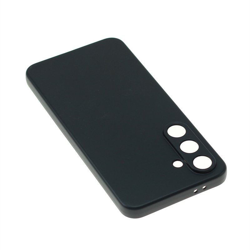 Manufacturer Wholesale Matte TPU Cases Soft Frosted Back Cover Silicone Mobile Phone Case For Samsung Galaxy S24 FE 5G Black