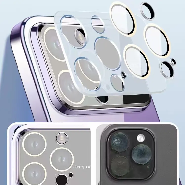 New Big Lens Protection 360 Full Coverage Phone Case for iPhone13 14 Pro Max Magnetic Wireless Charging Slim Phone Case