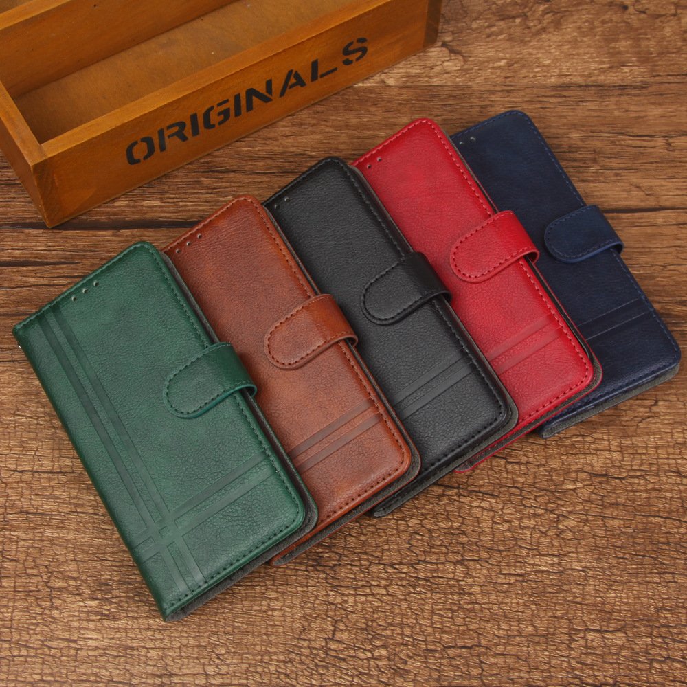 Luxury PU Leather Card Slot Flip Wallet Phone Case Magnetic Kickstand Phone Wallet Case for Google Pixel 9 Pro
