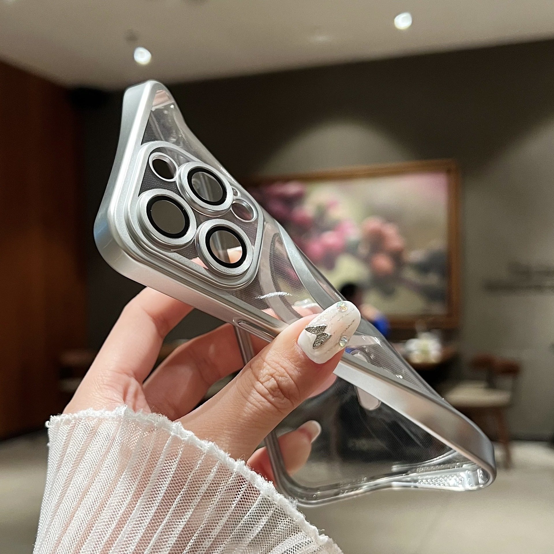 Advanced plating matte magnetic suction mobile phone case for iphone 11 12 13 14 15 16 promax with lens film phone accessories