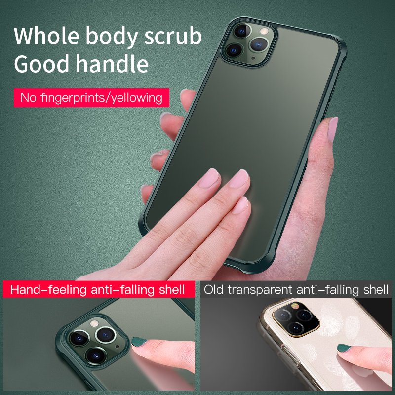 LEEU DESIGN new shockproof pc tpu case for iPhone 11 Pro Max mobile phone accessories back cover for iPhone 11,11pro,11promax