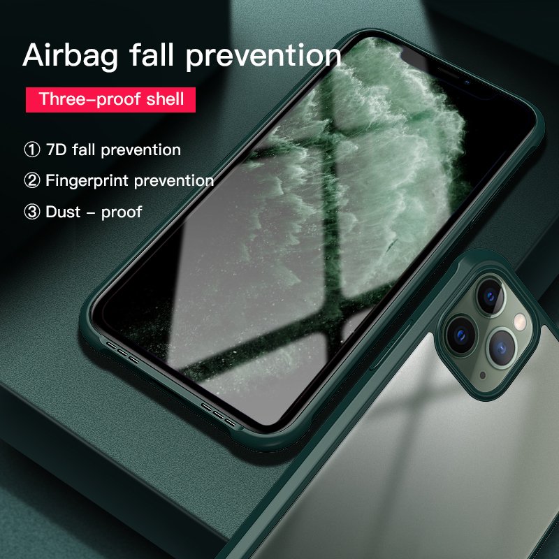 LEEU DESIGN new shockproof pc tpu case for iPhone 11 Pro Max mobile phone accessories back cover for iPhone 11,11pro,11promax