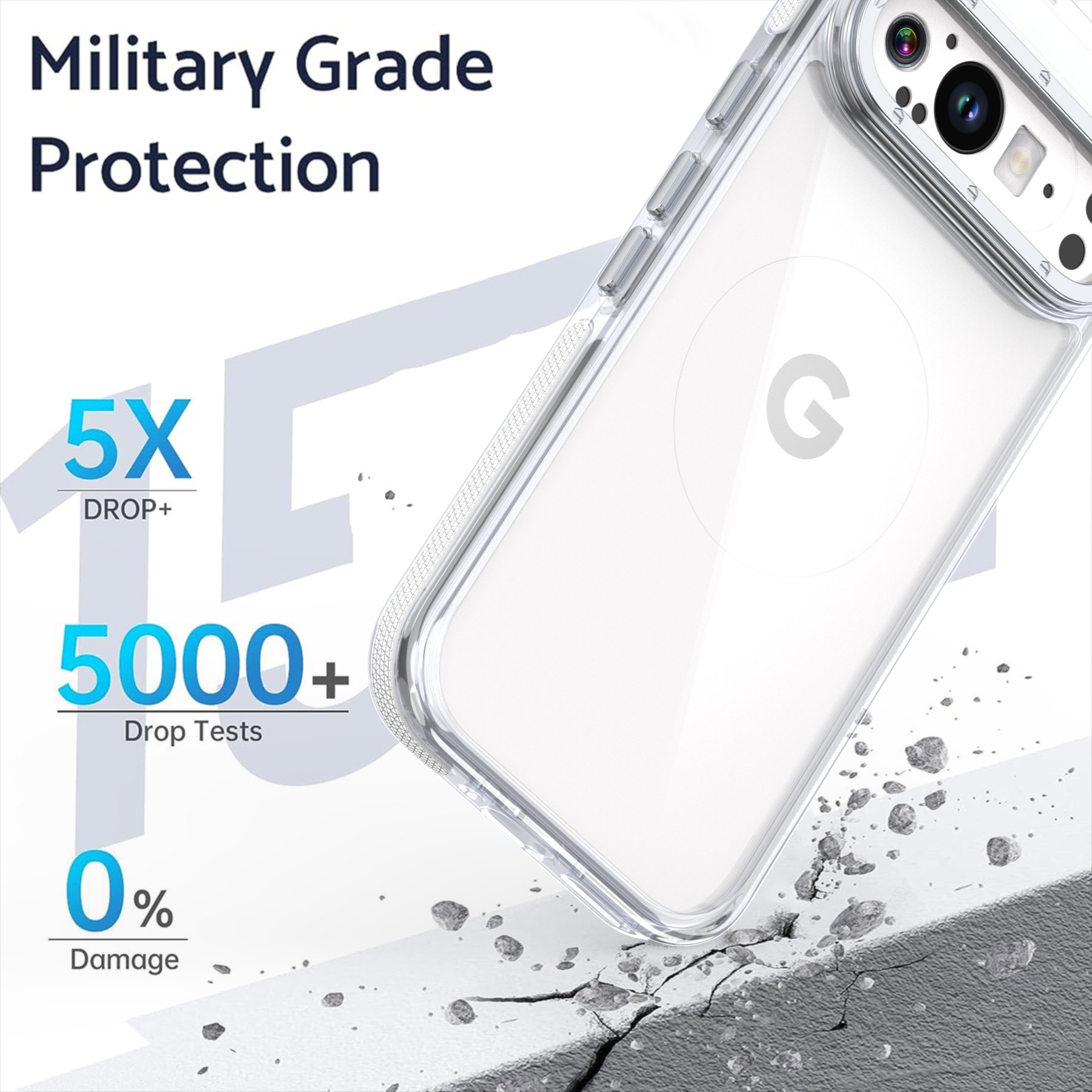 Manufacturer Wholesale Mobile Phone Case Hard Anti-yellow Tpu Multi-colors Shockproof Phone Case For Google Pixel 9ProXL 5G