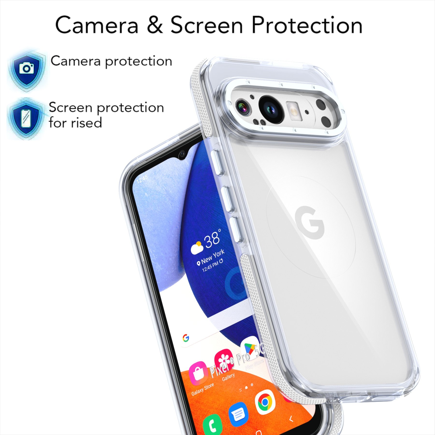Manufacturer Wholesale Mobile Phone Case Hard Anti-yellow Tpu Multi-colors Shockproof Phone Case For Google Pixel 9ProXL 5G