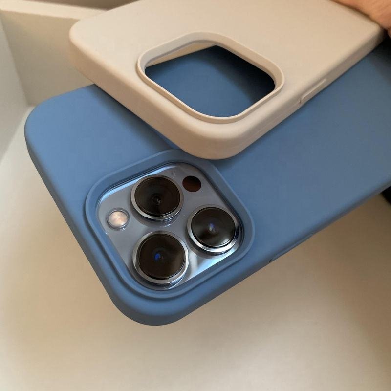 For 15 Pro Max X Silicon Mobile Phone Cases Iphone Liquid Silicone Case