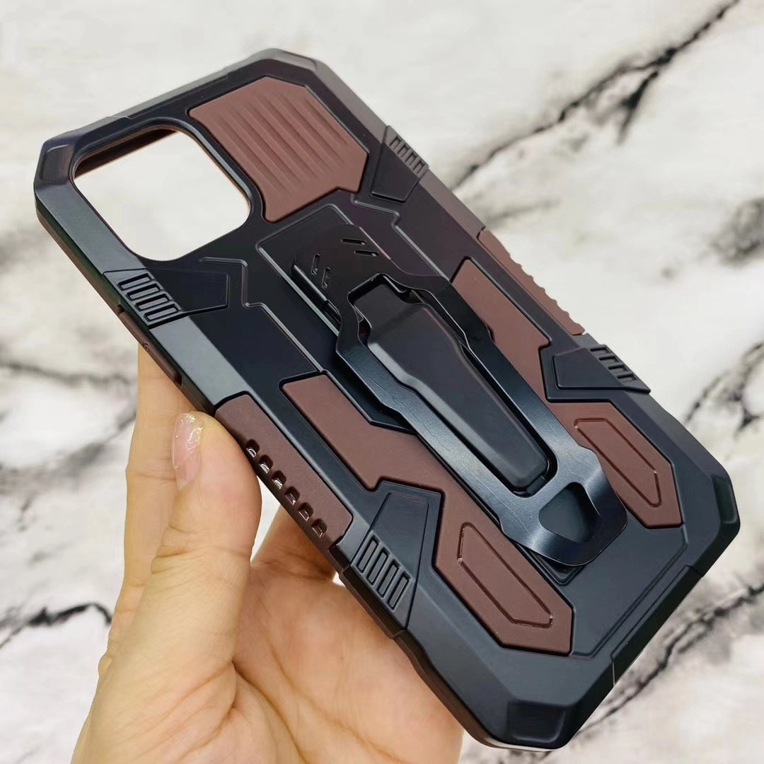 2020 for iPhone XS 11 12 plus Mobile Phone Case Back Cover Amar Fashion Wholesale Sports Dual Layer Man Stand Armor protect