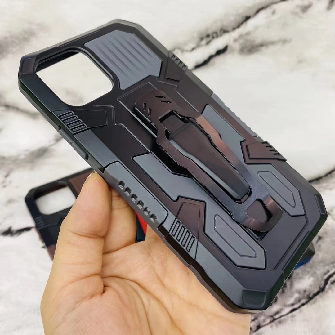 2020 for iPhone XS 11 12 plus Mobile Phone Case Back Cover Amar Fashion Wholesale Sports Dual Layer Man Stand Armor protect