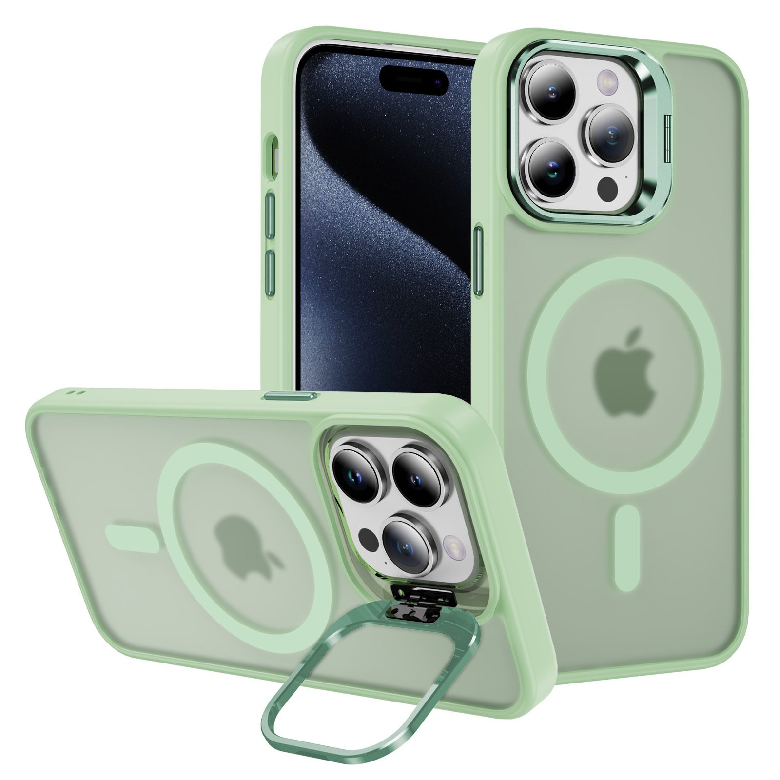Magnetic Invisible Folding Acrylic Lens Film Holder Case For iPhone 11 13 12 14 15 16Pro Max Camera Protection Stand Bracket