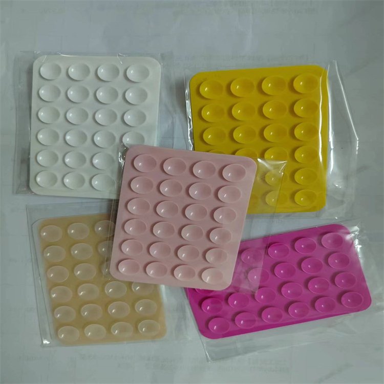 2024 Phone Suction Cup Mat Wide Application Range Phone Holder Silicone Suction Cups For Mobile Phone Case Self-Adhesive Mount