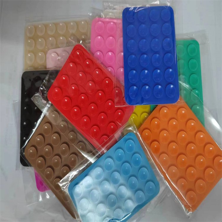 2024 Phone Suction Cup Mat Wide Application Range Phone Holder Silicone Suction Cups For Mobile Phone Case Self-Adhesive Mount