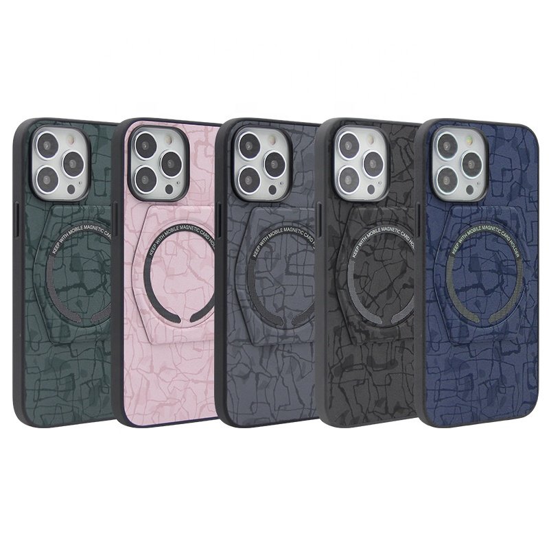Custom PC TPU Magnetic Mobile Phone Case For iPhone 12 13 14