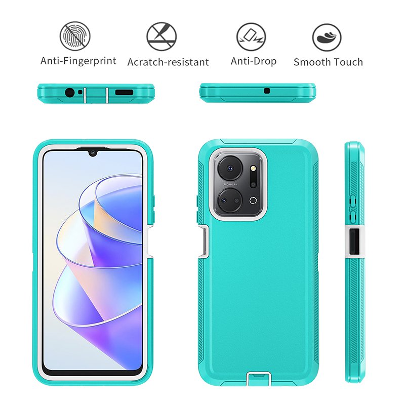Mobile Cover For Honor X7A X9A With Belt Clip Hard Defender Otterboxer Case trending TPU+PC Shockproof Phone Case