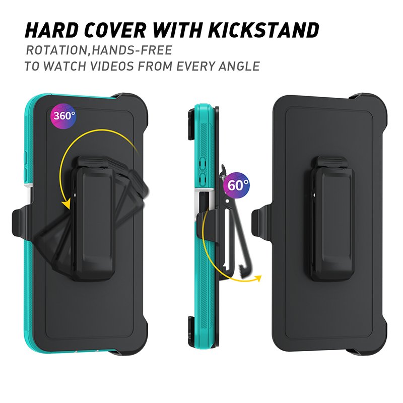 Mobile Cover For Honor X7A X9A With Belt Clip Hard Defender Otterboxer Case trending TPU+PC Shockproof Phone Case