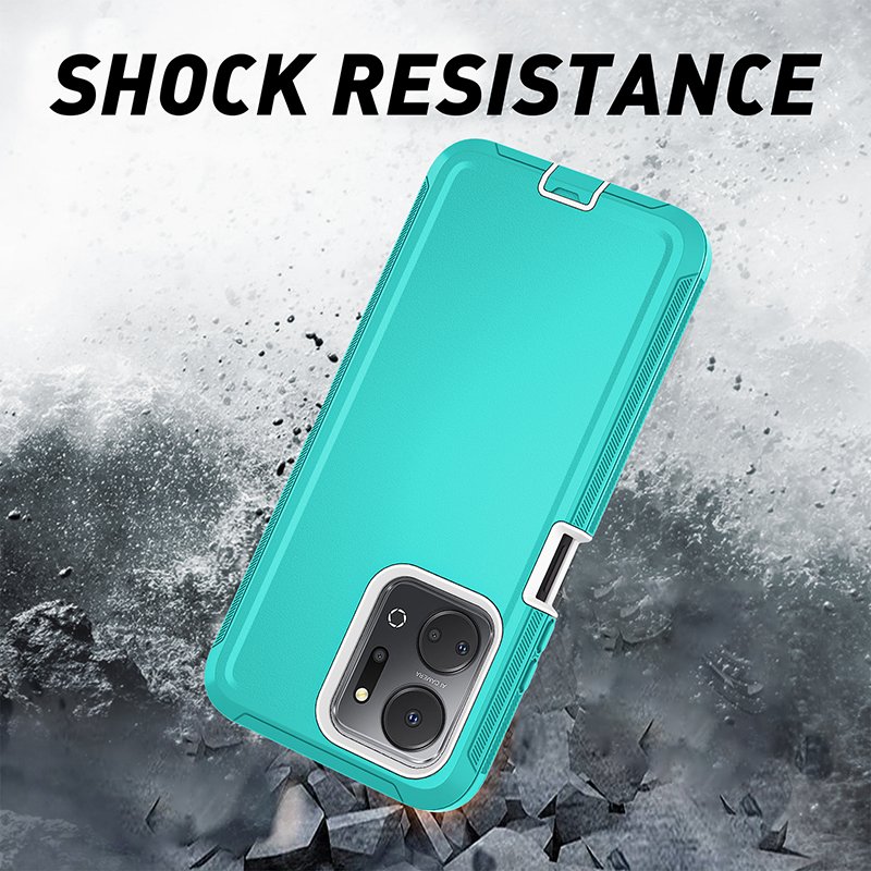 Mobile Cover For Honor X7A X9A With Belt Clip Hard Defender Otterboxer Case trending TPU+PC Shockproof Phone Case