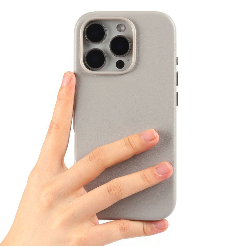 Luxury Leather Case Magnetic Shockproof Leather Mobile Phone Case For iPhone 16 ProMax 16 Plus Leather Phone Cover Case