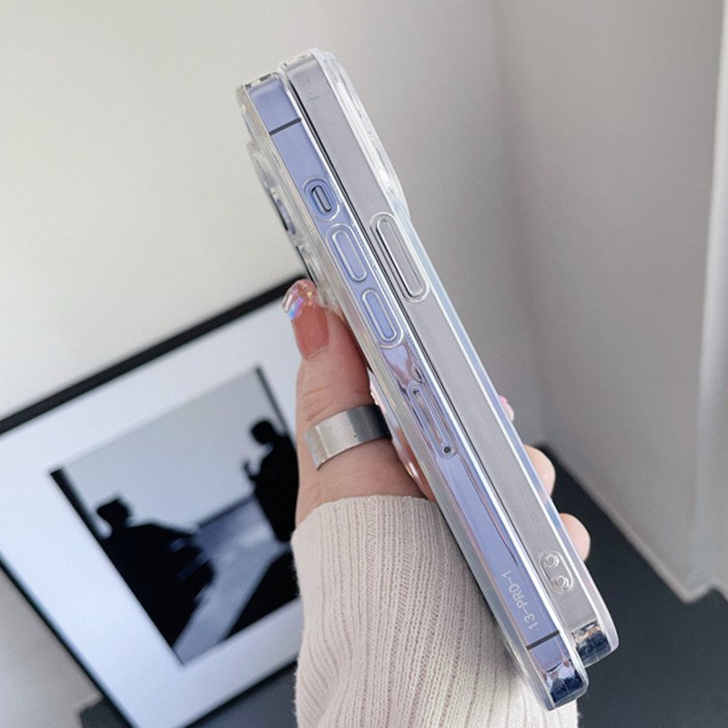 Transparent TPU Mobile Phone Case Soft Space Case Back Cover For Phone 16 15 14 13 12 11