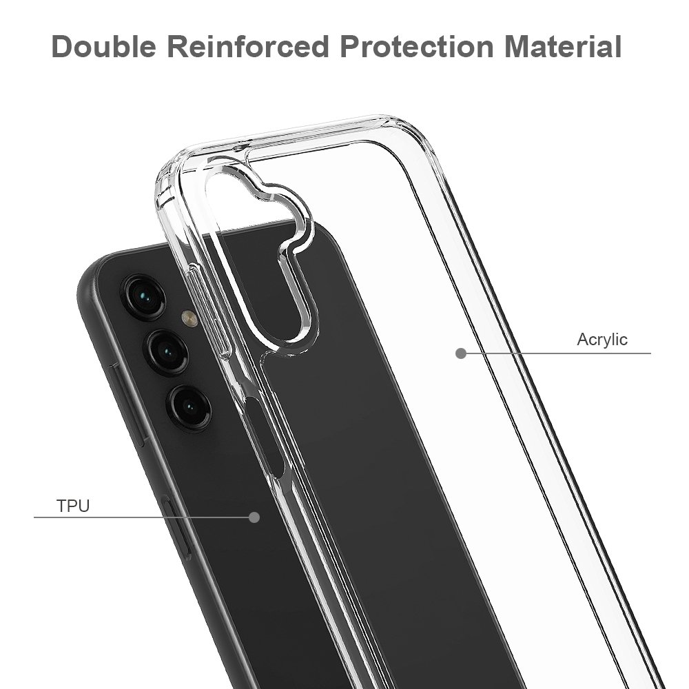 Clear Hard Phone Case Shockproof Case A54 Mobile Phone Case for SAM A14 A34